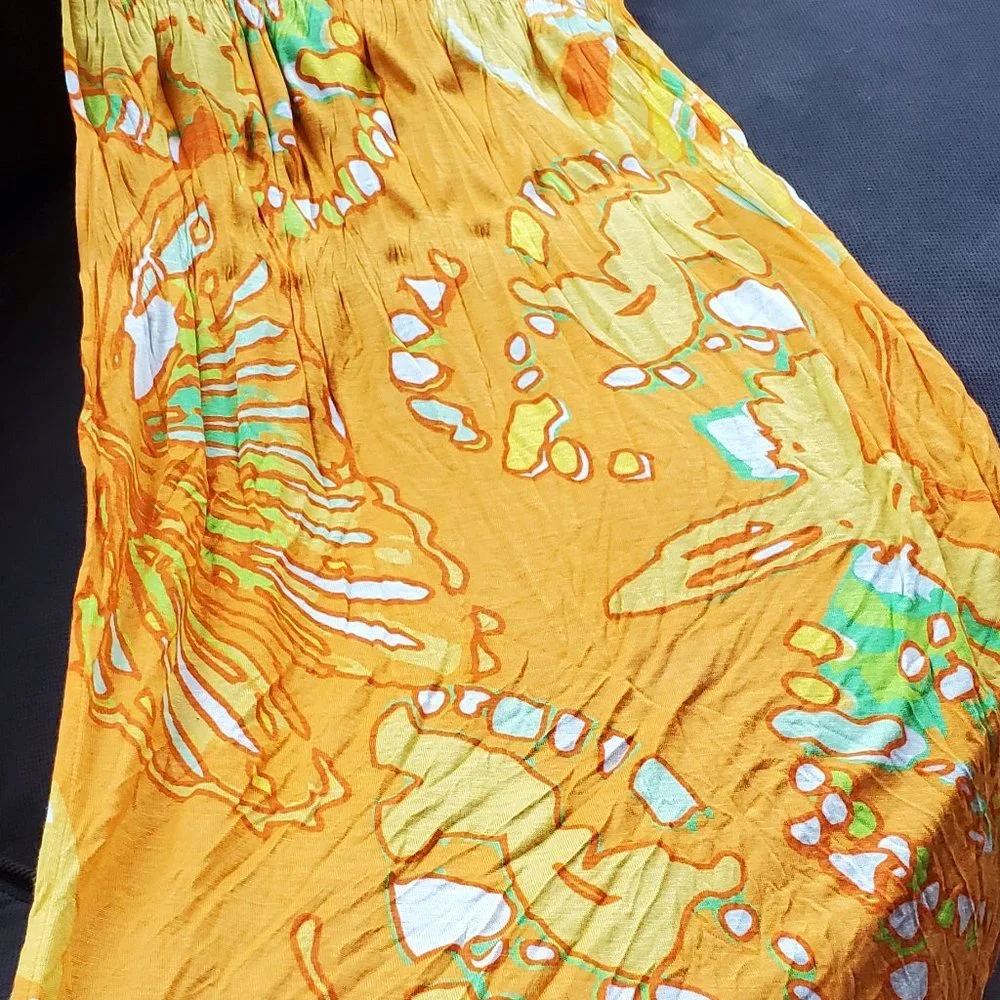 NWOT Old Navy Orange/Green Scarf One Size